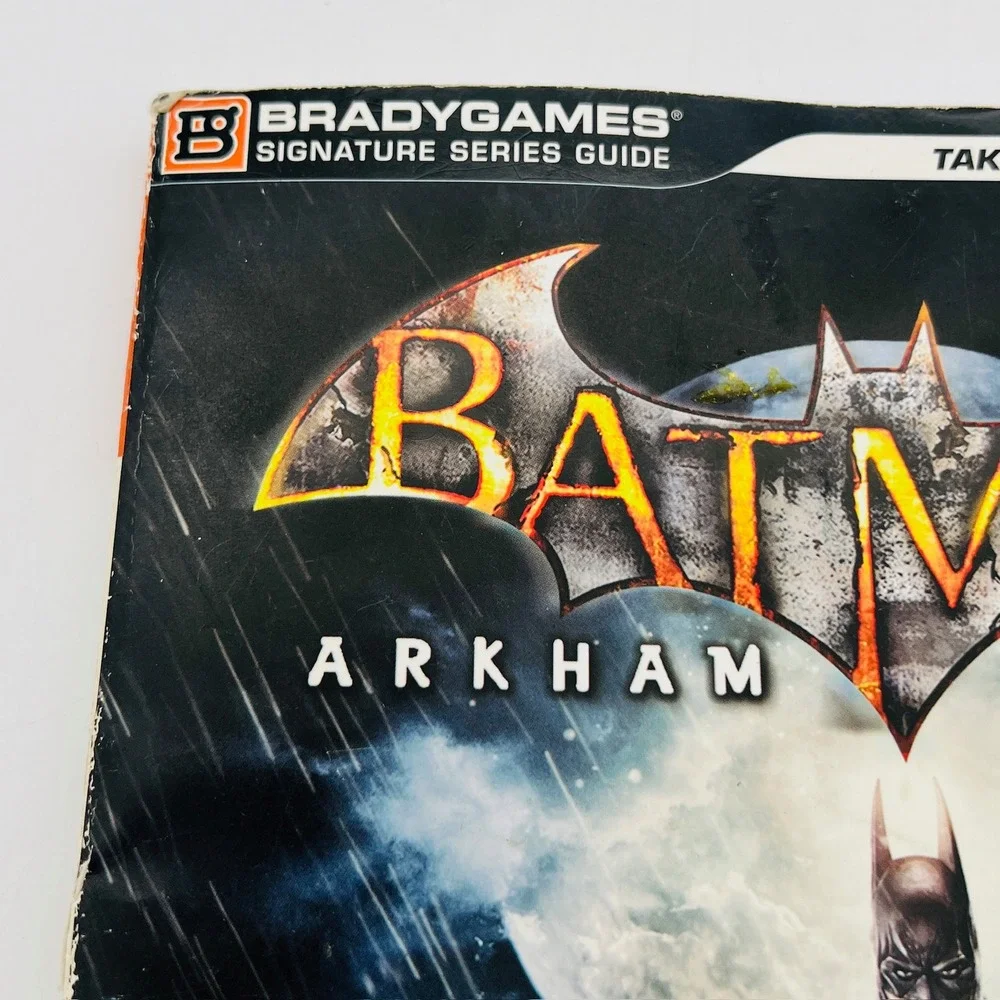 Batman Arkham Asylum BradyGames Signature Series Strategy Guide PS3 Xbox 360 PC